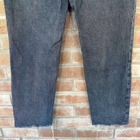 BDG Slim Straight High Waisted Button Fly Raw Hem Jeans Size 29 - Picture 7 of 9